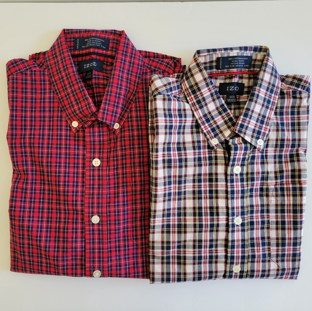 Boy's Cotton Long-sleeve Shirts